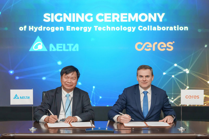 Delta Secures License to Hydrogen Energy Technology from UK-listed Ceres to Develop its Fuel Cell and Electrolysis Solutions 